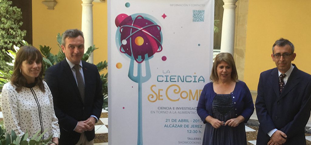 ‘La Ciencia se come’ fusiona universidad y gastronomía el próximo viernes 21 de abril en el Alcázar de Jerez