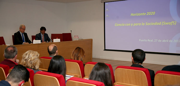 UCA y Agencia Andaluza del Conocimiento impulsan la Jornada de Horizonte 2020 ‘Ciencia con y para la Sociedad’