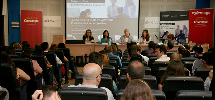 ‘Talent at Work’ impulsa en la UCA la empleabilidad de 200 jóvenes