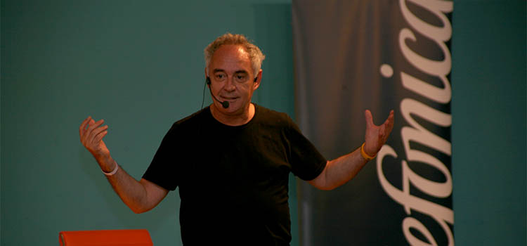 Ferran Adrià cuenta su experiencia sobre Innovación y Emprendimiento con Telefónica en la Universidad de Cádiz