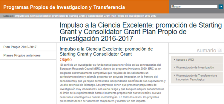 La UCA celebra el próximo viernes 16 el curso ‘Ciencia Excelente H2020-Acciones del ERC’ en la Facultad de Ciencias