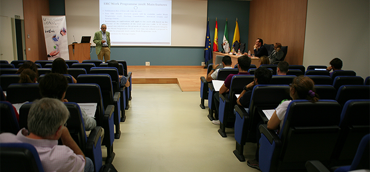 Investigadores de la UCA participan en la Jornada ‘Ciencia Excelente H2020-Acciones del ERC’ en la Facultad de Ciencias