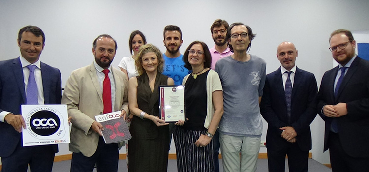 El servicio de Publicaciones y el sello Editorial  UCA obtienen el certificado de Calidad UNE-EN ISO 9001