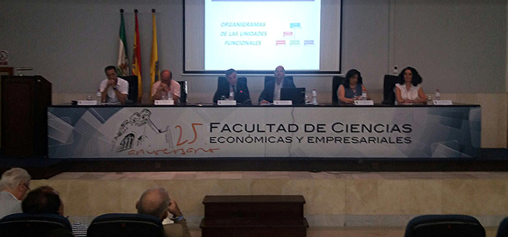 Acto de presentación de la nueva estructura del PAS de la UCA