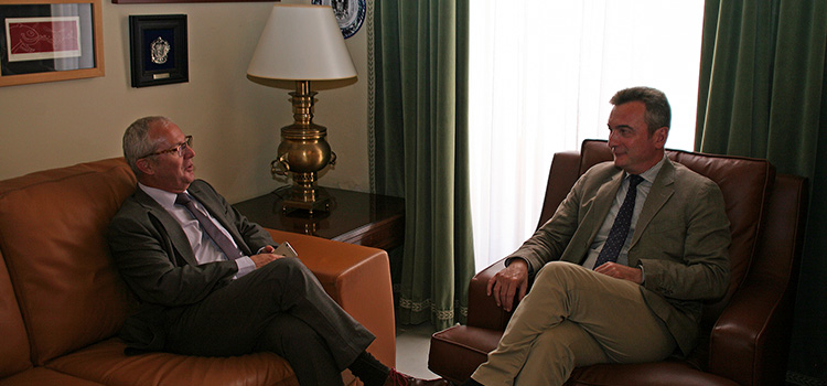 Visita institucional del nuevo delegado del Gobierno Andaluz en Cádiz