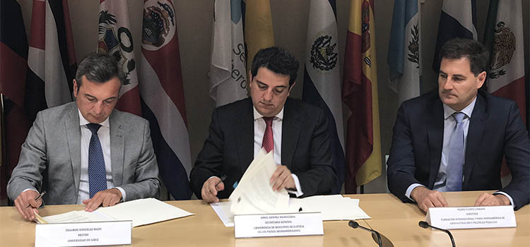 UCA y Conferencia de Ministros de Justicia de los Países Iberoamericanos cooperarán en formación e investigación