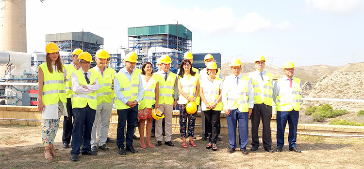 El patronato de la Fundación CEI·Mar se reúne en la Central Litoral de Carboneras