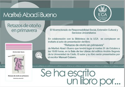 Se ha escrito un libro por… Maritxé Abad i Bueno