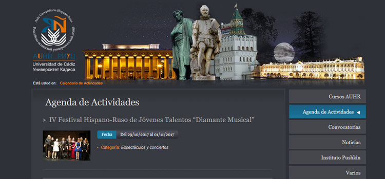 Músicos rusos y gaditanos ofrecerán dentro del ‘Diamante Musical’ tres conciertos en la provincia