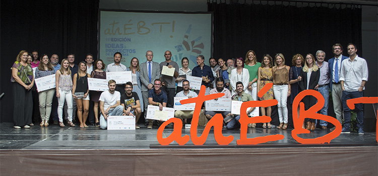 La UCA premia los proyectos empresariales ‘Quietness Suitability Tourism’ y ‘Viarte’ en su XI edición de atrÉBT!