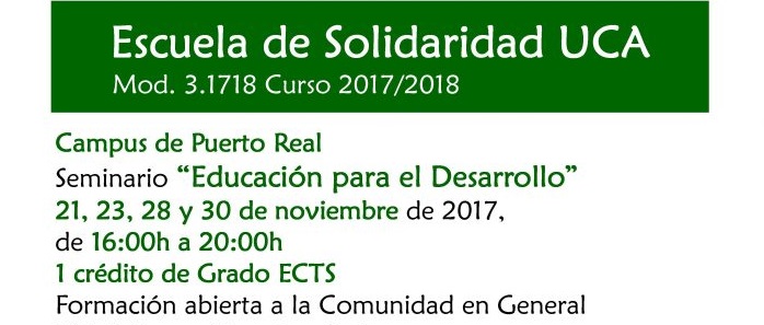 Seminario “Educación para el Desarrollo”