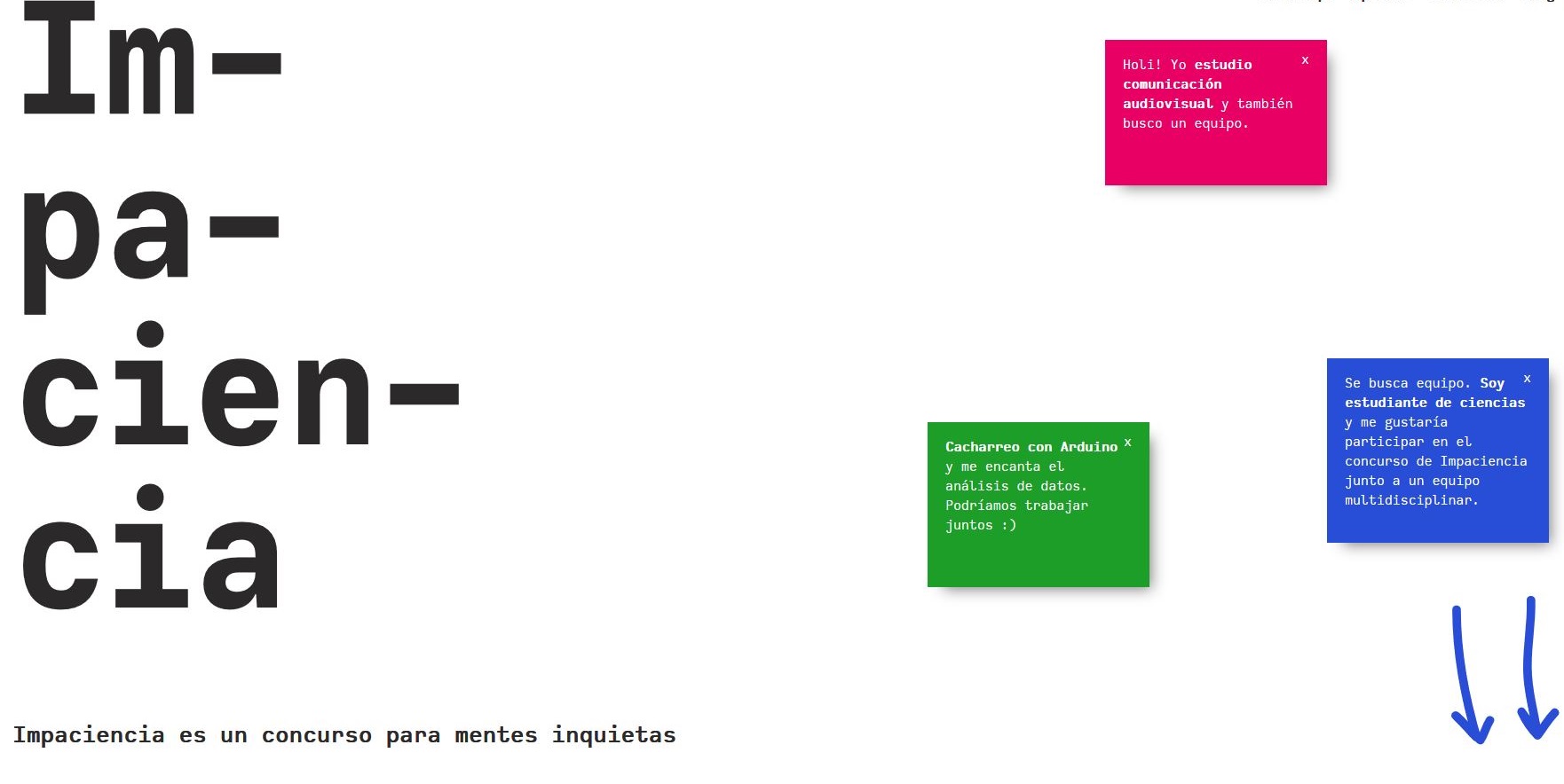 Conferencia de Proyecto Impaciencia