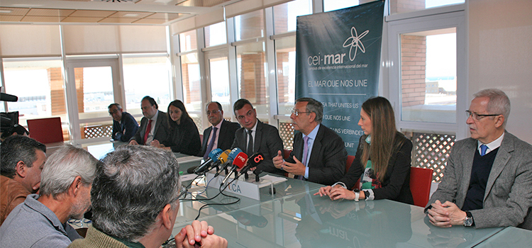 CEI·Mar y Red Eléctrica impulsan el estudio marino del proyecto de interconexión de cable terrestre y submarino entre la Península y Ceuta