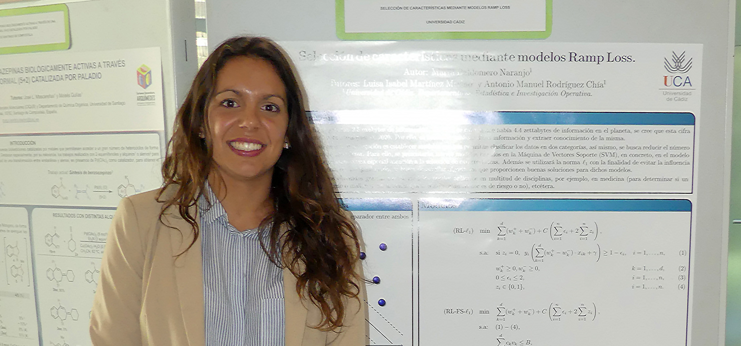 Doctoranda de la UCA, premio en el certamen ‘Arquímedes’ de Introducción a la Investigación Científica