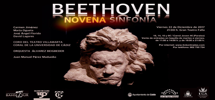 Concierto de Navidad de la Coral de la Universidad de Cádiz .“Sinfonía nº 9, en Re menor, Op. 125” de Ludwig van Beethoven