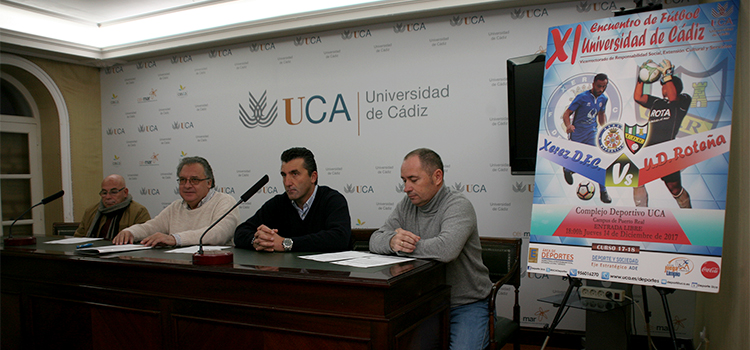 La UCA celebra el XI Encuentro de Fútbol Universidad de Cádiz