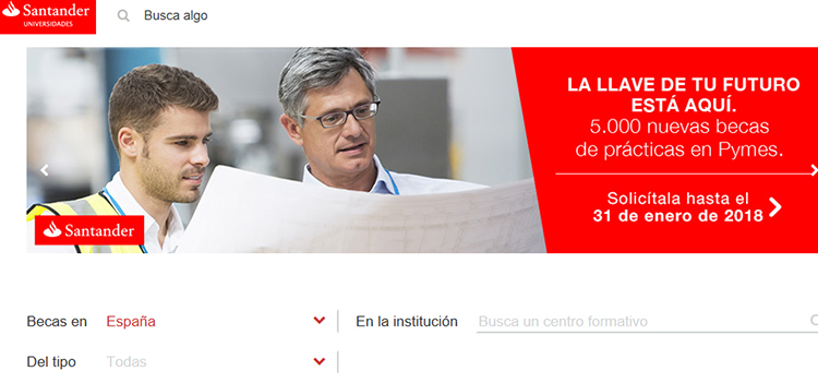 Crue Universidades Españolas, Santander y CEPYME convocan 5.000 becas de prácticas profesionales remuneradas en pymes
