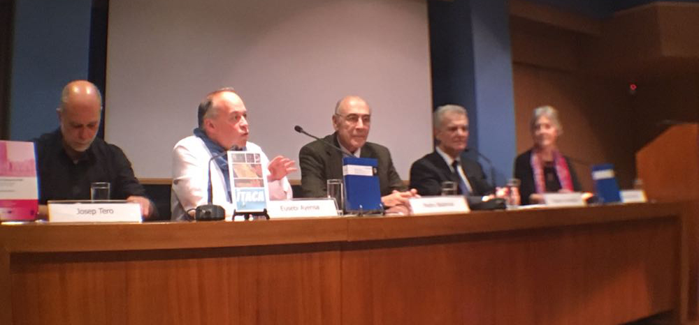 El libro ‘Sabio como te has vuelto’ de la editorial UCA en homenaje a Pedro Bádenas se presenta en Atenas