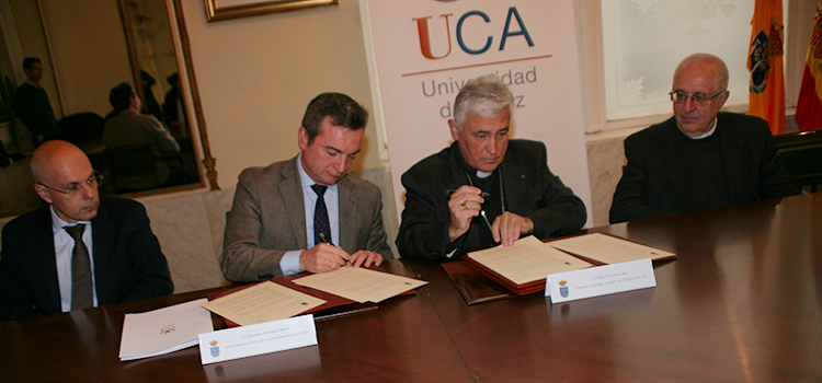 Universidad de Cádiz y Diócesis Cádiz-Ceuta cooperarán en materias formativa, cultural y de acción social
