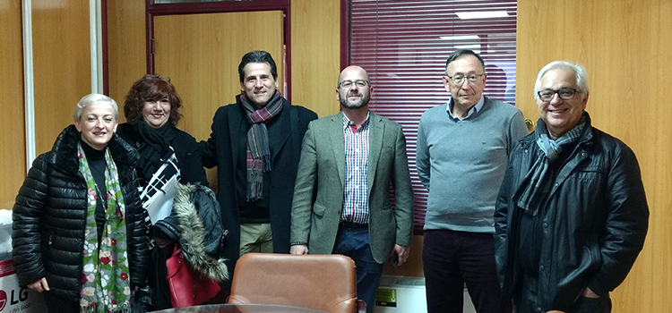 Una delegación del Ayuntamiento de Terrassa visita la UCA para conocer su experiencia de evaluación del PAS