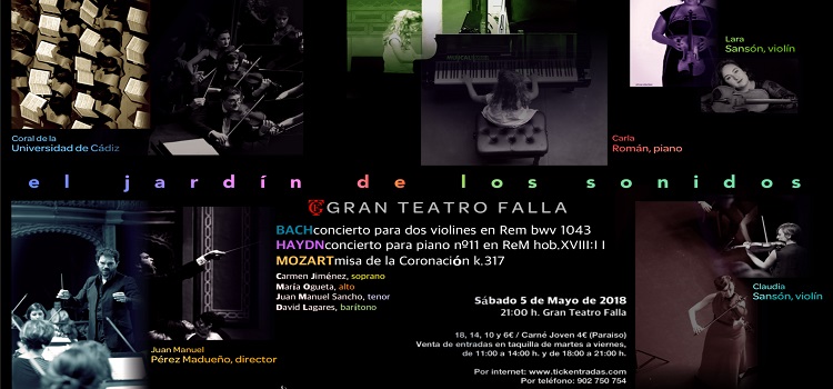 “El jardín de los sentidos”, concierto de la Coral de la Universidad de Cádiz