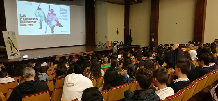 Las 10ª Jornadas de Orientación de la UCA llegan al Campus Bahía de Algeciras con la asistencia de 2.449 estudiantes