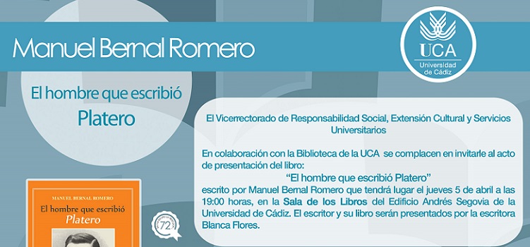 Se ha escrito un libro por… Manuel Bernal Romero