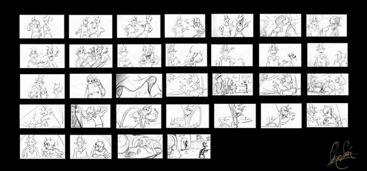 Técnicas de dibujo aplicadas a storyboard