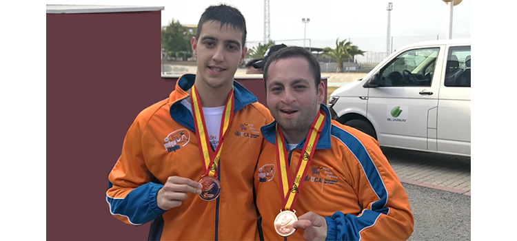 La UCA logra 2 bronces y un record nacional en los Campeonatos de España de Natación y Natación Adaptada