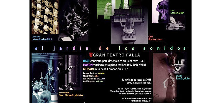 La Coral de la UCA y la Orquesta Álvarez Beigbeder interpretarán este sábado ‘El jardín de los sentidos’ en el Falla