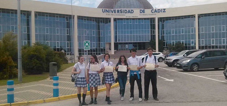 Estudiantes del colegio ‘Sage College’ de Jerez visitan el Campus de Puerto Real