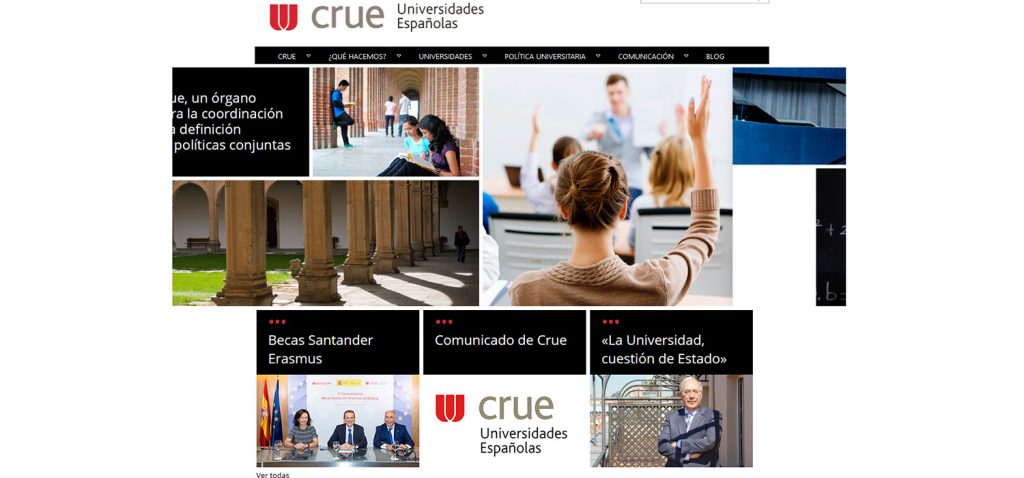 Comunicado de Crue Universidades Españolas