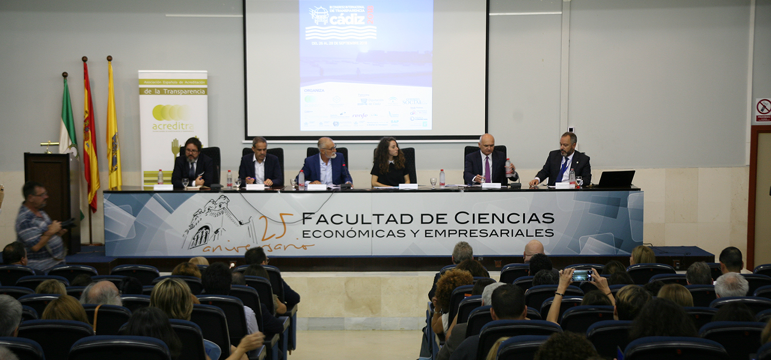 El IIl Congreso Internacional de Transparencia reúne a 300 expertos de Europa y América Latina