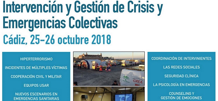 1° Congreso Nacional de Intervención y Gestión de Crisis y Emergencias Colectivas