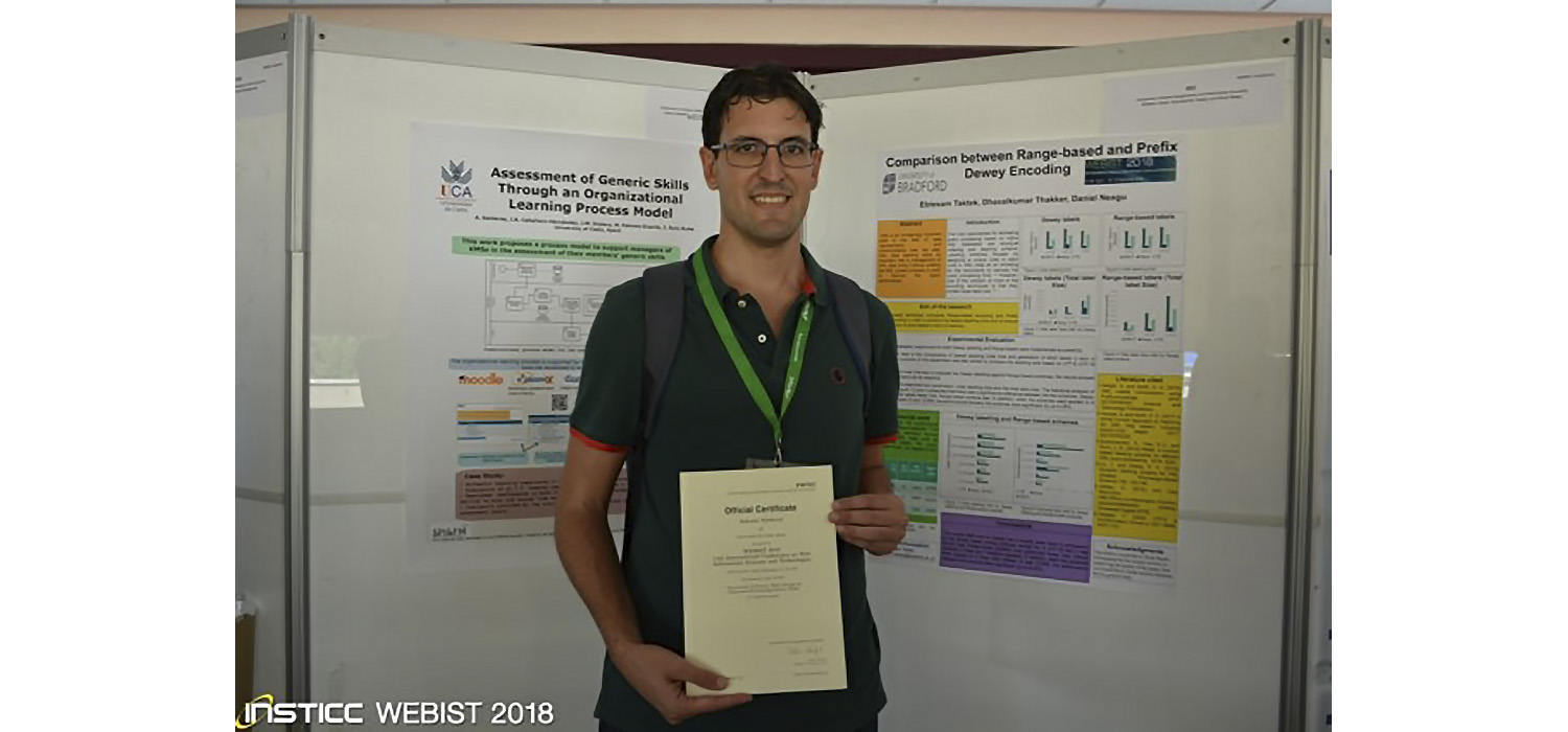 Investigadores de la UCA, premiados en el congreso WEBIST 2018