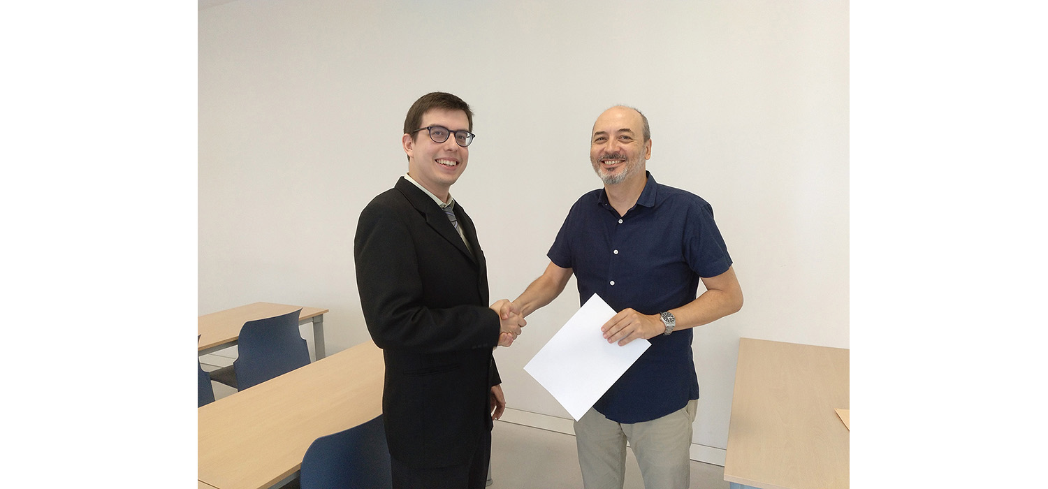 Alumno de la UCA recibe el premio ‘Antonio Vaquero’ en el simposio de Informática Educativa 2018