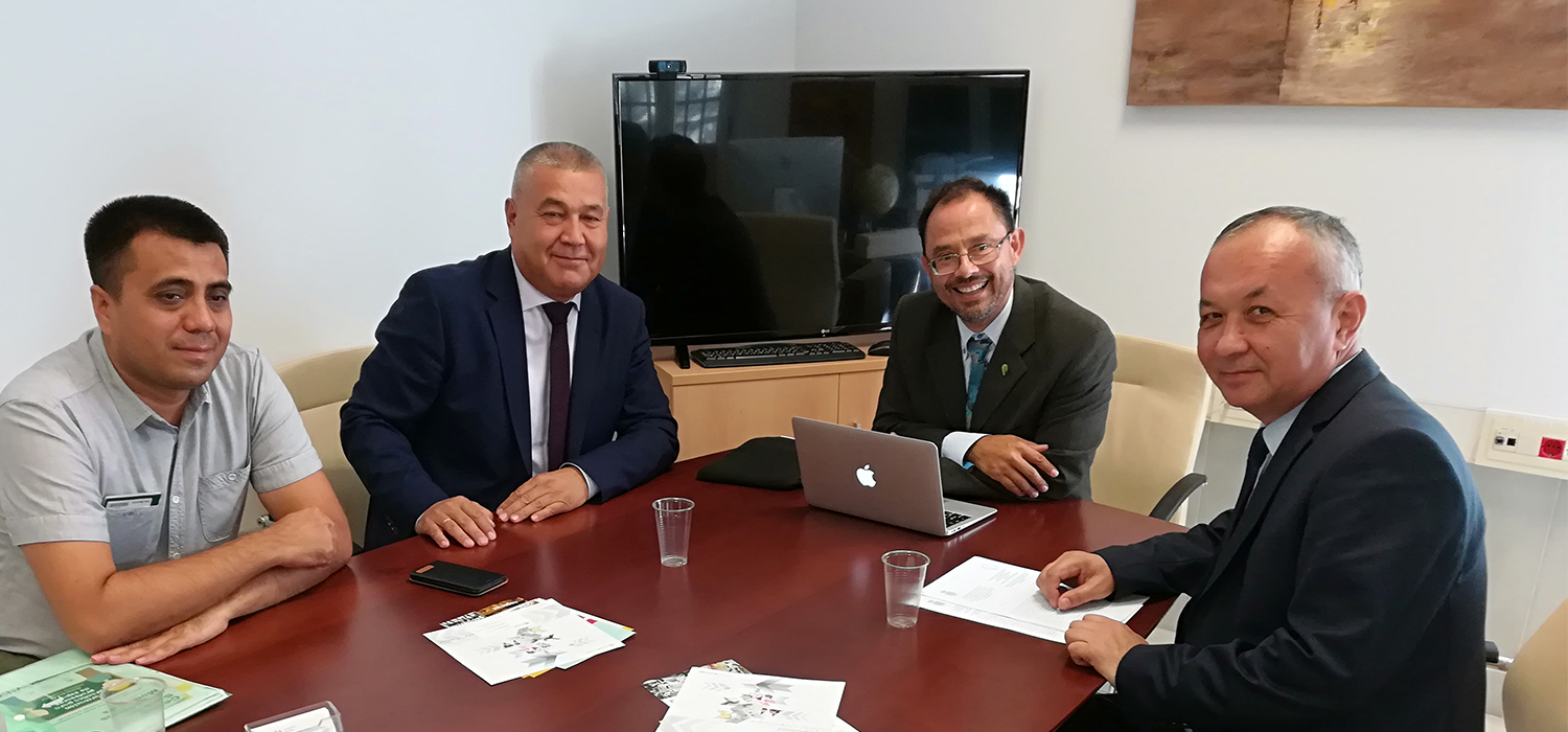 UCA y Universidad de las Lenguas del Mundo de Uzbekistán refuerzan su cooperación en el marco Erasmus+ KA107