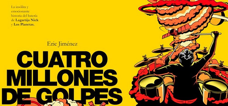 Presentación del libro ‘Cuatro millones de golpes: La insólita y emocionante historia del batería de Lagartija Nick y Los Planetas’