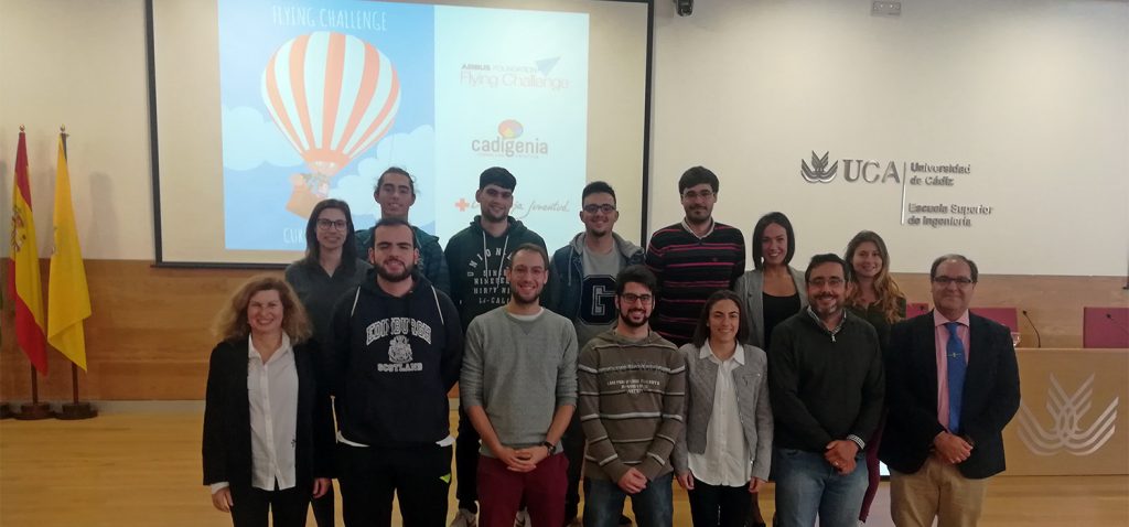 Airbus Foundation lanza en la Escuela Superior de Ingeniería la 6ª Edición de ‘Flying Challenge’