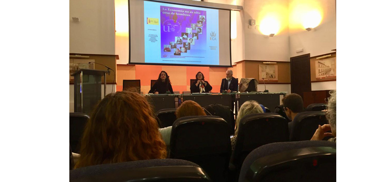 La exposición ‘La economía no es sólo cosa de hombres’ se clausura mañana en la UCA