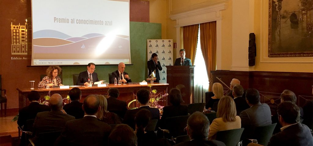 El Clúster Marítimo-Marino de Andalucía otorga a CEI·Mar el premio PROA 2018 del ‘Conocimiento Azul’