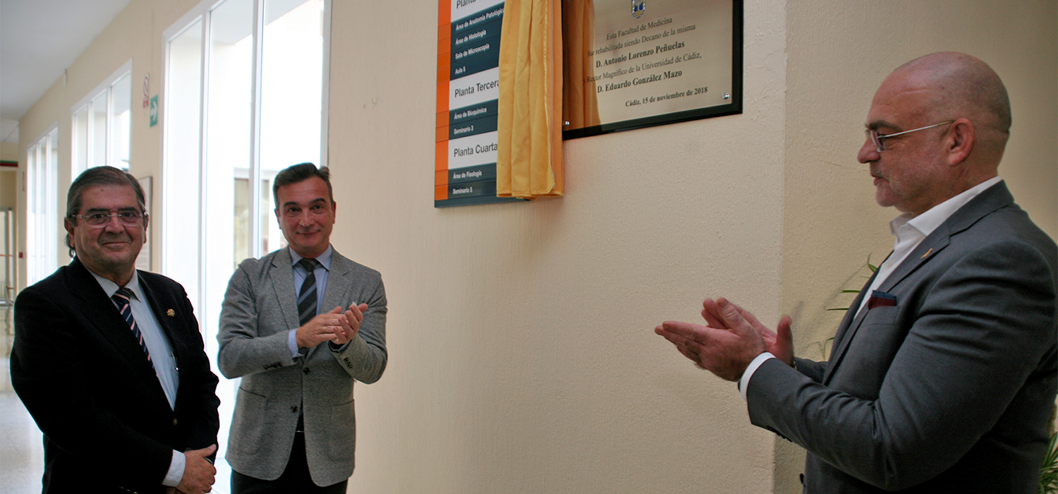 La UCA inaugura las instalaciones reformadas de la Facultad de Medicina en Cádiz