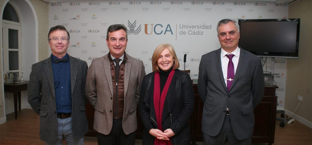 Toma de posesión de catedrático y profesor titular de la Universidad de Cádiz
