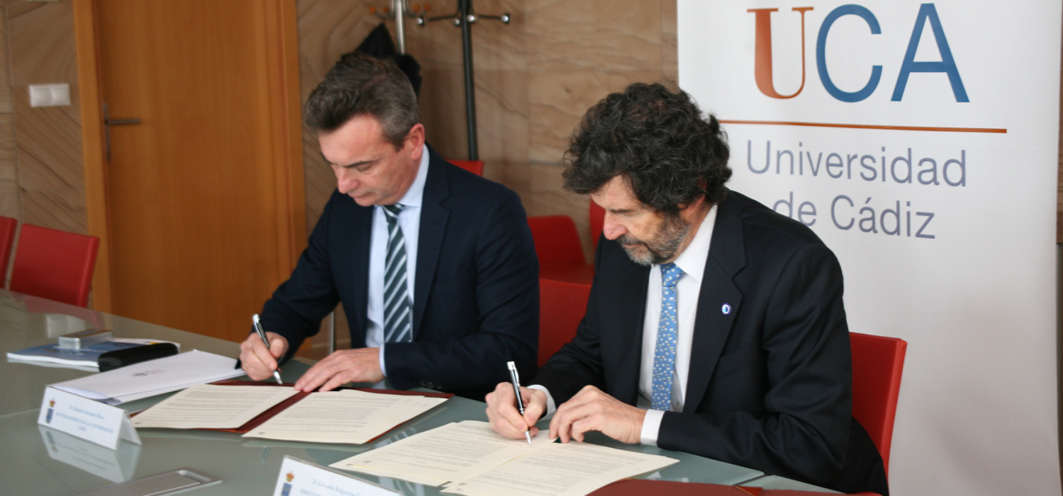 UCA e IEO acuerdan la construcción de un nuevo centro oceanográfico de investigación en el Campus de Puerto Real