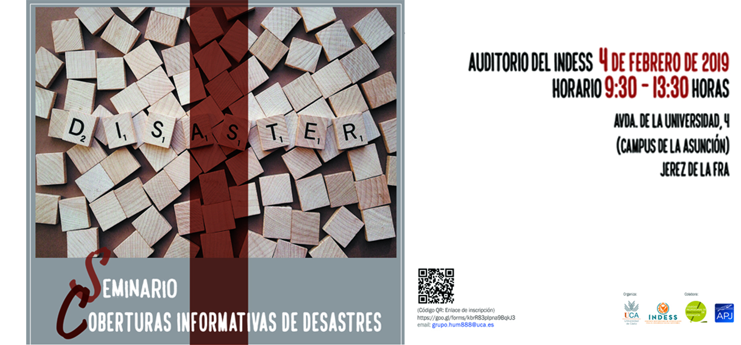 La UCA organiza el Seminario ‘Cobertura Informativa de Desastres’