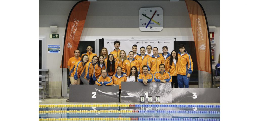 Alumnado de la UCA consigue 27 medallas en los Campeonatos de Andalucía Universitarios de Natación y Natación Adaptada