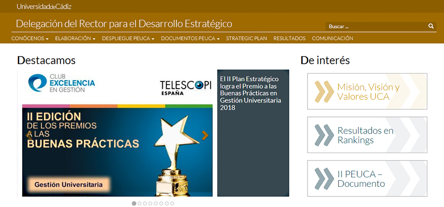 El Club ‘Excelencia en Gestión’ recomienda en su banco de conocimiento ‘El ciclo integral de mejora continua del II PEUCA’