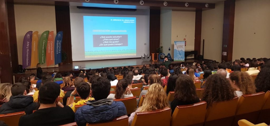 2.480 estudiantes del Campo de Gibraltar asisten a las 11ª Jornadas de Orientación UCA en Algeciras