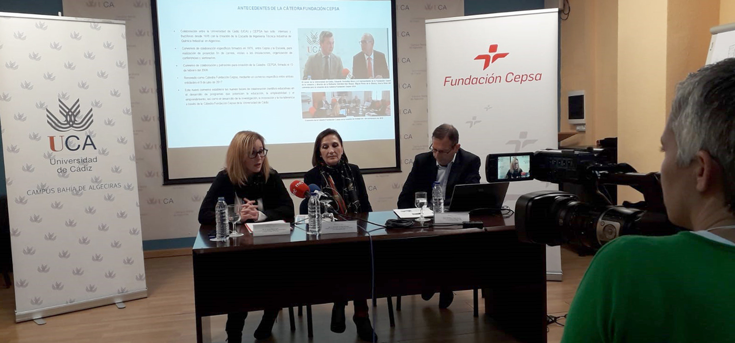 La UCA presenta la memoria de la Cátedra Fundación CEPSA 2018
