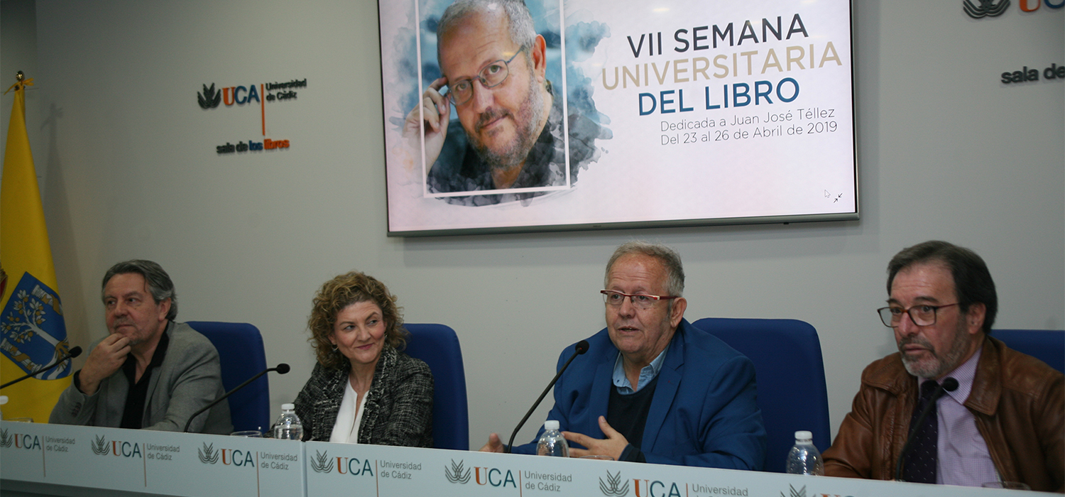 La VII Semana Universitaria del Libro acercará la obra y figura de Juan José Téllez en la UCA